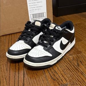 Nike Kids Black and White Sneakers